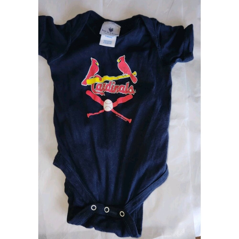 St Louis Cardinals One Piece Unisex 6 Months mlb baseball.....................B4